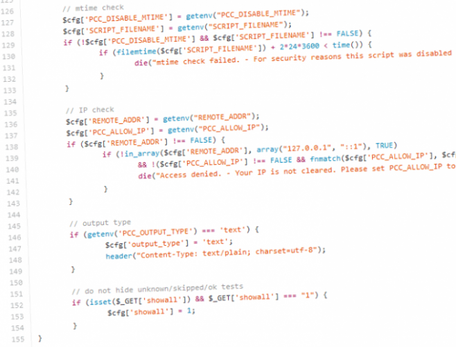 PHP Secure Configuration Checker