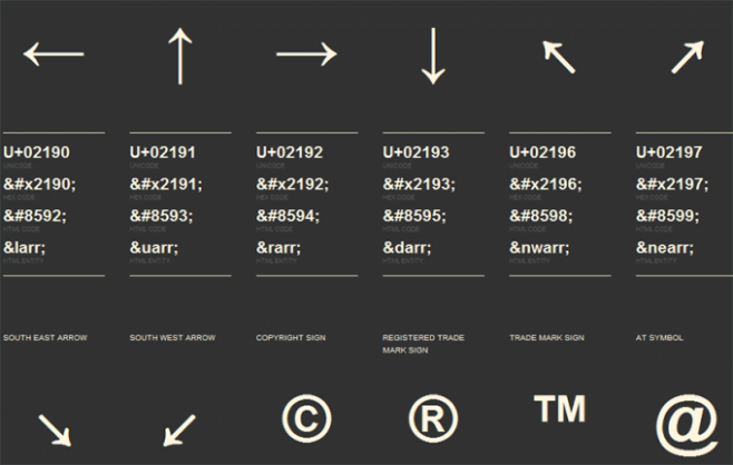 htmlarrows.com - сайт html символов, сущностей и их кодов htmlarrows.com - сайт html символов, сущностей и их кодов