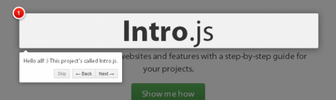 Intro.js - еще скрипт для создания step-by-step guide у вас на сайте Intro.js - еще скрипт для создания step-by-step guide у вас на сайте