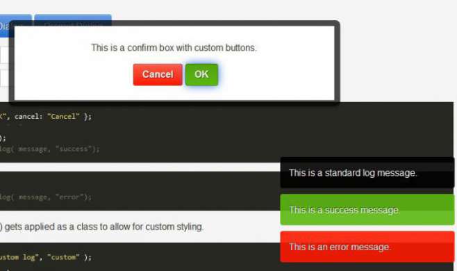 alertify.js - скрипт всплывающих уведомлений alertify.js - скрипт всплывающих уведомлений