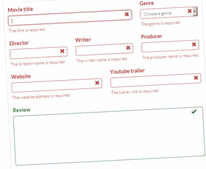 BootstrapValidator - валидатор форм для twitter bootstrap 3 на js BootstrapValidator - валидатор форм для twitter bootstrap 3 на js
