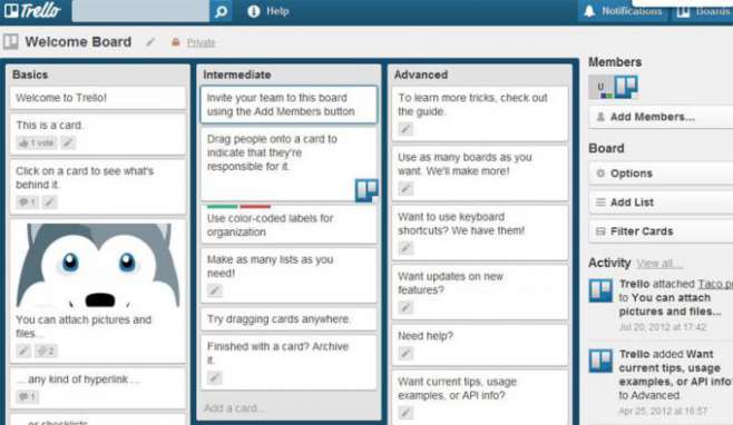 Trello — управление небольшими командами Trello — управление небольшими командами