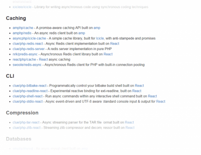 asynchronous-php - список ресурсов связанных с асинхронностью в php asynchronous-php - список ресурсов связанных с асинхронностью в php